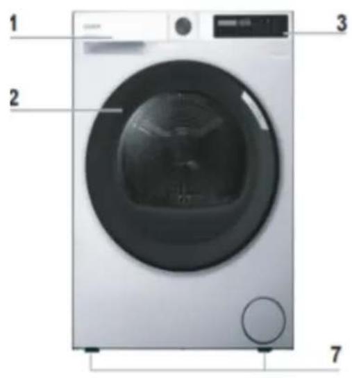 CANDY BR 10N3BX-S - Picture of appliance - 1