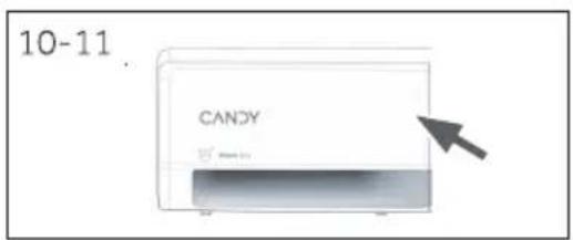 CANDY BR 10N3BX-S - Empty the water tank - 2