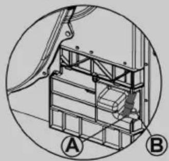 CANDY CS EH8N1LBE-S - Fitting the drain hose - 3