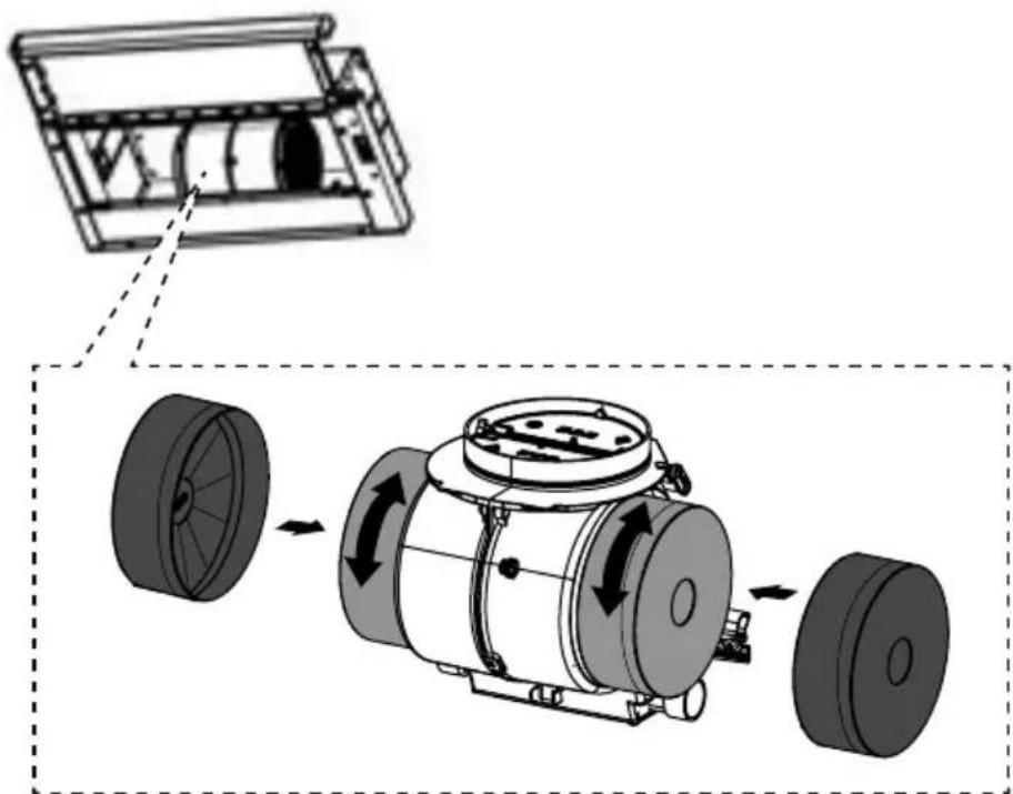 FABER FLEX24SS300 - REPLACING THE ACTIVATED CHARCOAL FILTER - 1
