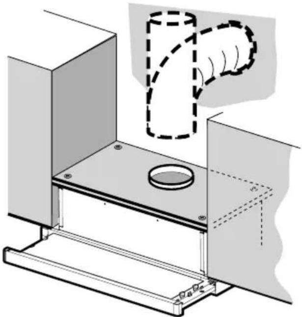 FABER FLEX24SS300 - ATTACH VENTING: OPTION 1 - REAR OR TOP VENTED - 2
