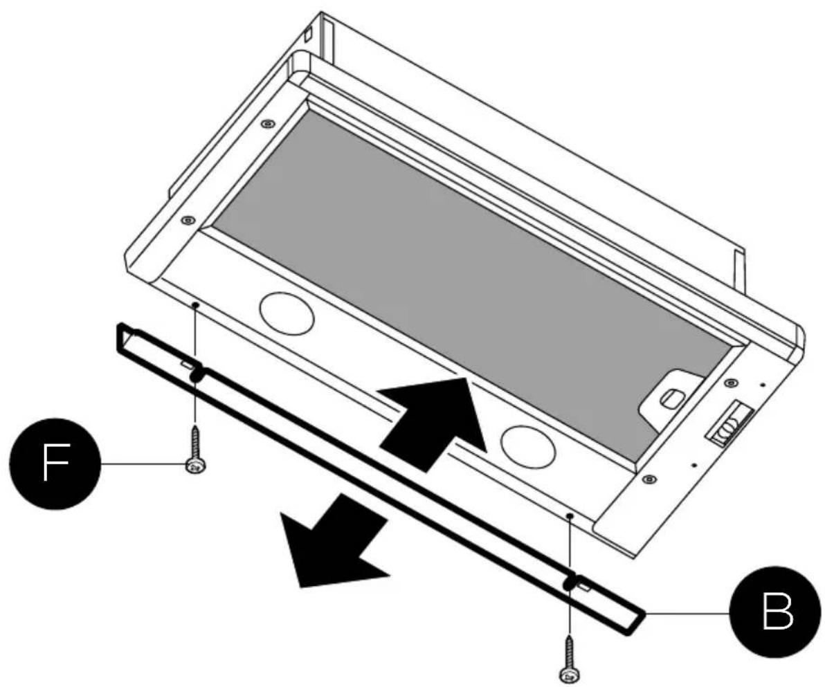 FABER FLEX24SS300 - ATTACHING THE HOOD TO THE CABINET - 8