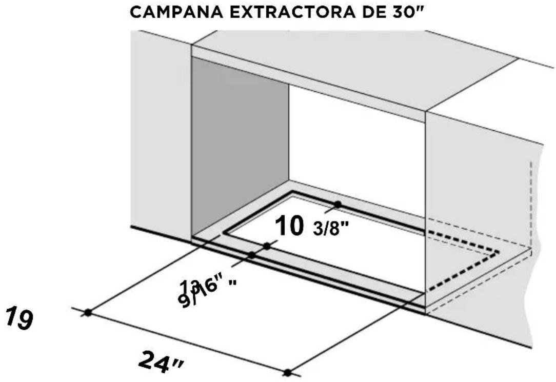 FABER FLEX24SS300 - FIJACIÓN DE LA CAMPANA AL ARMARIO - 3