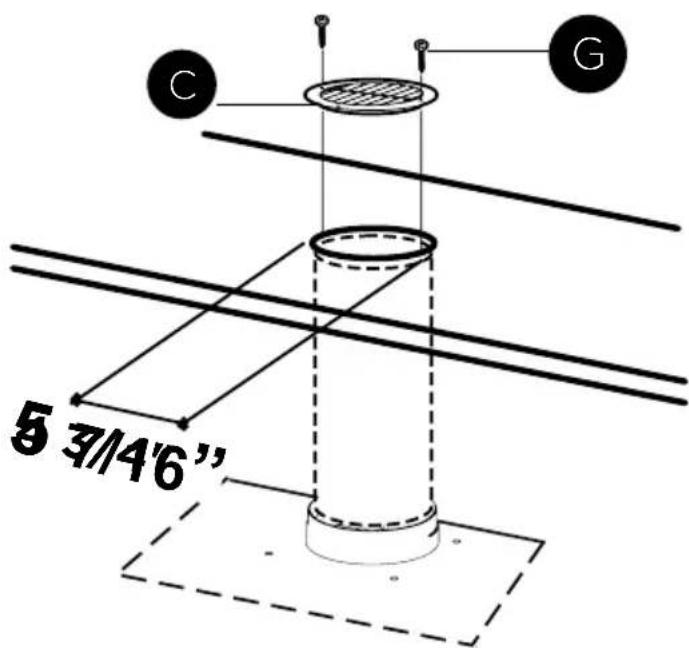 FABER FLEX24SS300 - ATTACH VENTING: OPTION 2 - NON DUCTED RECIRCULATING - 2