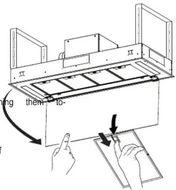 FABER STRTIS48WHNB - Cleaning the Filters - 1