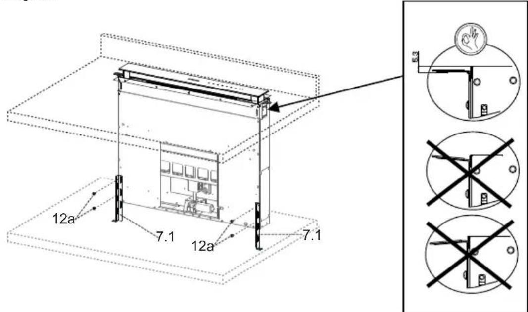 FABER SCLX3015BKNBB - Securing the Lower Brackets - 1