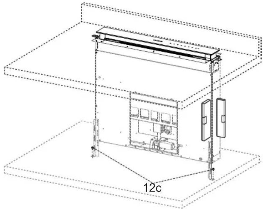 FABER SCLX3015BKNBB - Leveling and Securing the Lower Brackets - 1