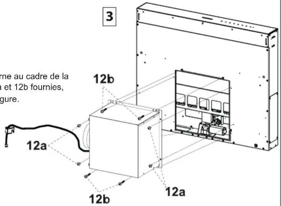 FABER SCLX3015BKNBB - Installation du ventilateur interne - 2