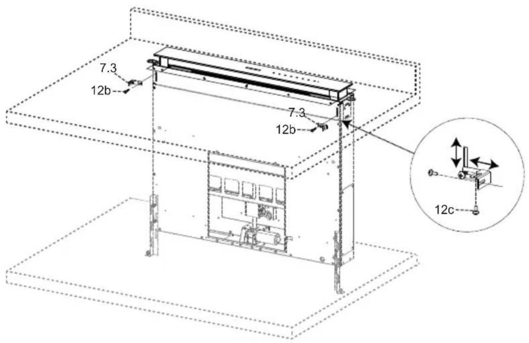 FABER SCLX3015BKNBB - Securing the Squaring Brackets - 1