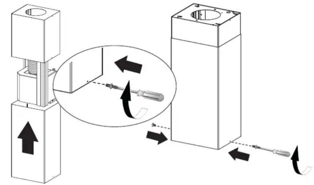 FABER TRAT30SSV - Installation of wiring connection - 2
