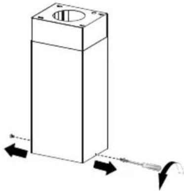 FABER TRAT30SSV - Chimney Flues Must Be Removed Before Installing the Hood - 1
