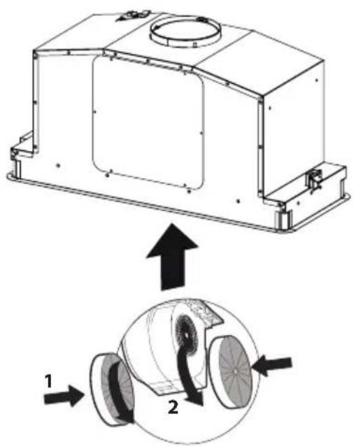 FABER INLT35SSV - For Non-Ducted Recirculation Option - 1