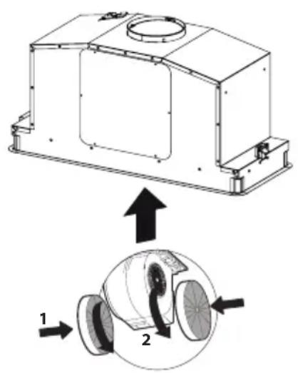 FABER INLT35SSV - Para la opción de recirculación sin conducto - 1