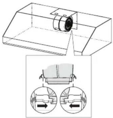 FABER OSTR30SS400 - Rear Ducted Installation - 6