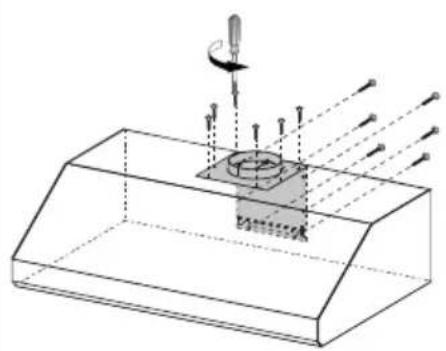 FABER OSTR30SS400 - Rear Ducted Installation - 3