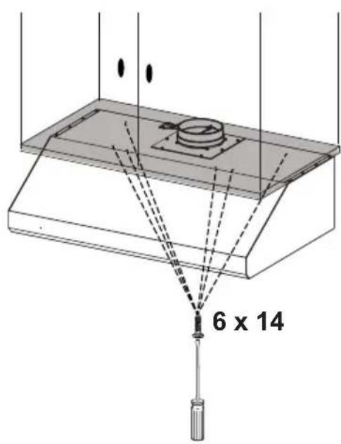 FABER OSTR30SS400 - Instructions pour l'installation murale - 8