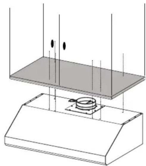 FABER OSTR30SS400 - Instructions pour l'installation murale - 7