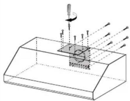 FABER OSTR30SS400 - Rear Ducted Installation - 5