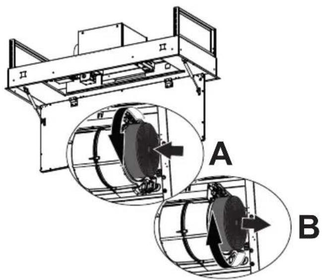 FABER HILTIS36WHNB - Cleaning the Filters - 1