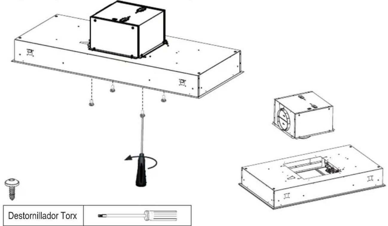 FABER HILTIS36WHNB - Separe la caja de la campana extractora - 1