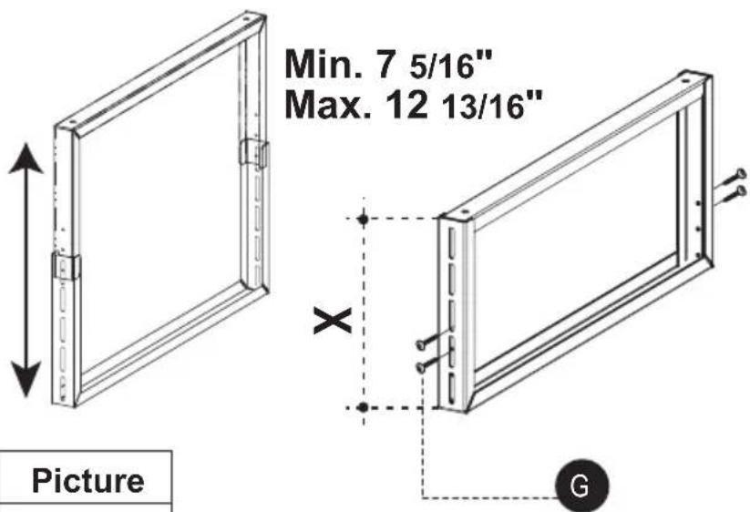 FABER HILTIS36WHNB - Assemble the Range Hood Mounting Brackets - 2