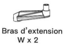 ErgoAV ERDGM4-01B - Pièces et matériel fournis pour l'étape 2 - 8