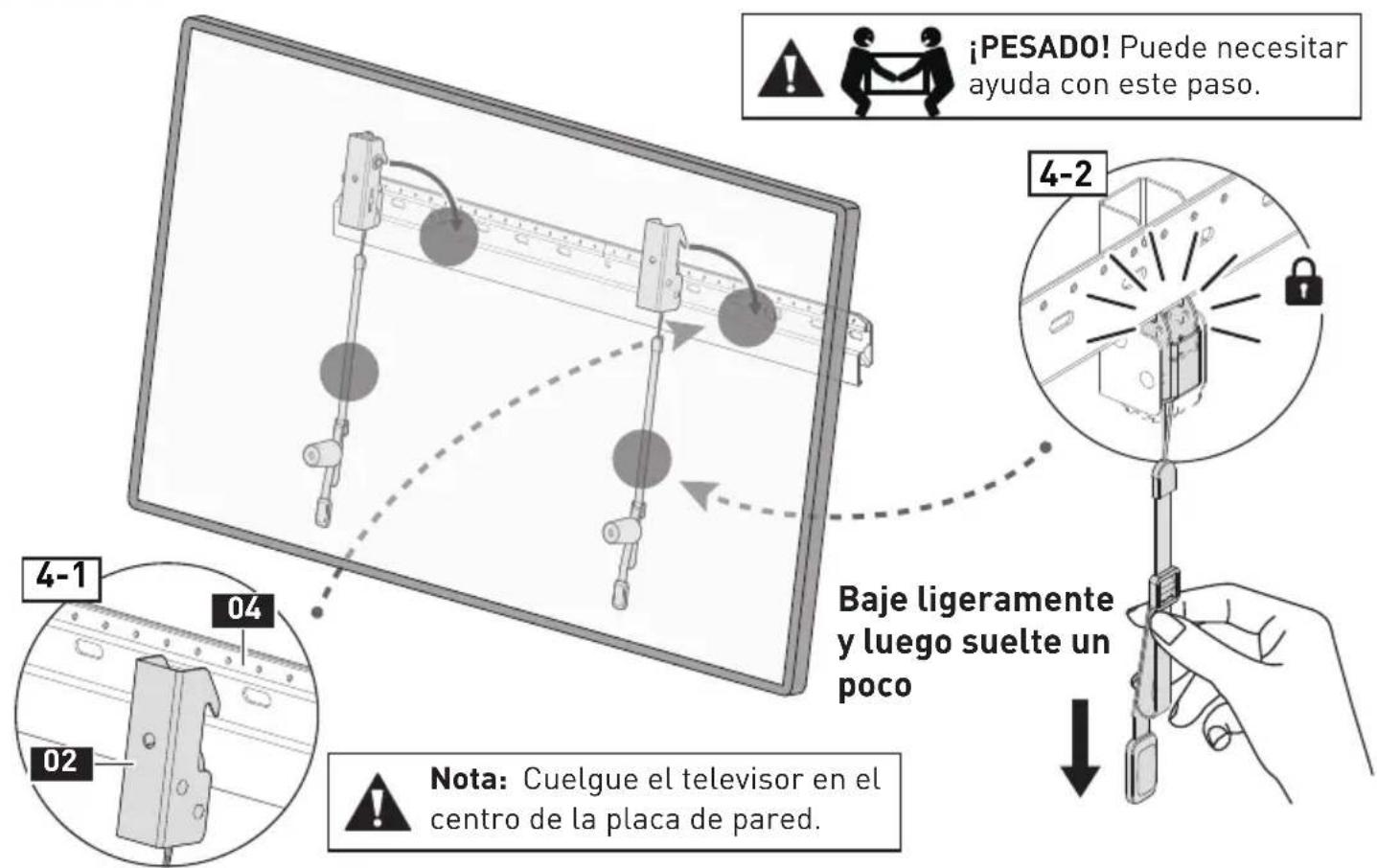 ErgoAV ERMLL3-01B - ADVERTENCIA: - 8