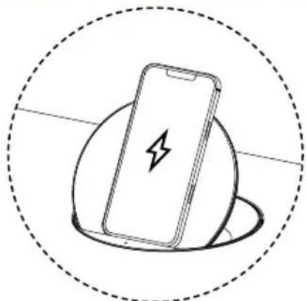 ErgoAV ErgoFx ERDS1-01W - Uso de la energia inalámbrica y del cargador USB - 1