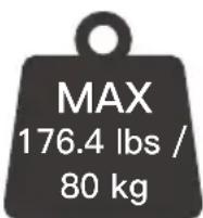 ErgoAV ErgoFx ERDS1-01W - Restrictions de poids - 1