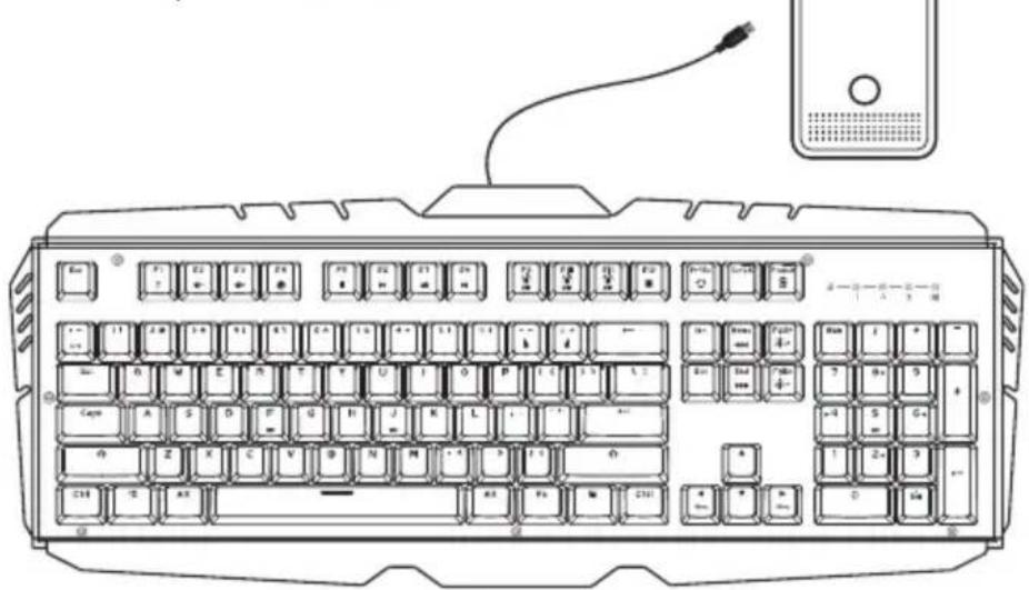 IOGEAR HVER PRO X GKB730-BN - IOGEAR - 1