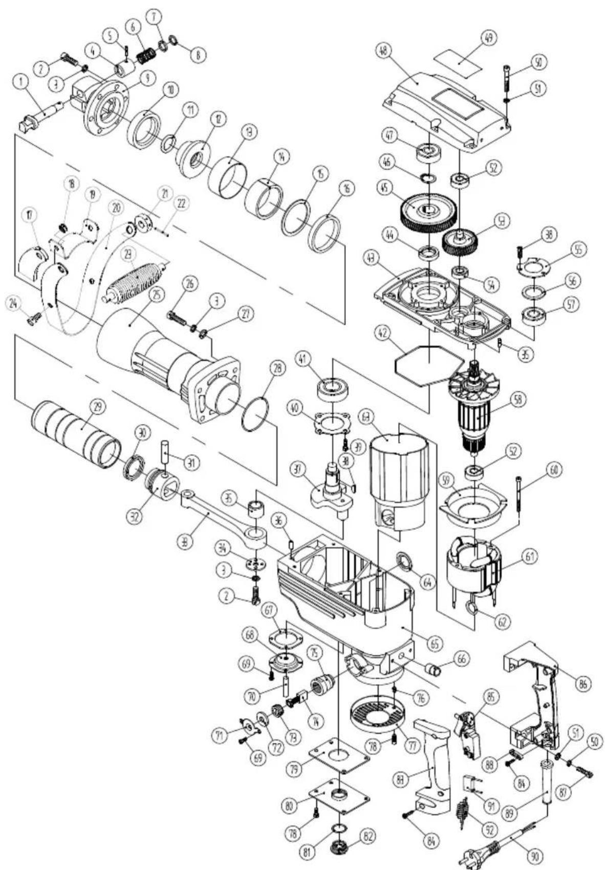 SCHEPPACH AB1600x - Resolução de problemas - 1