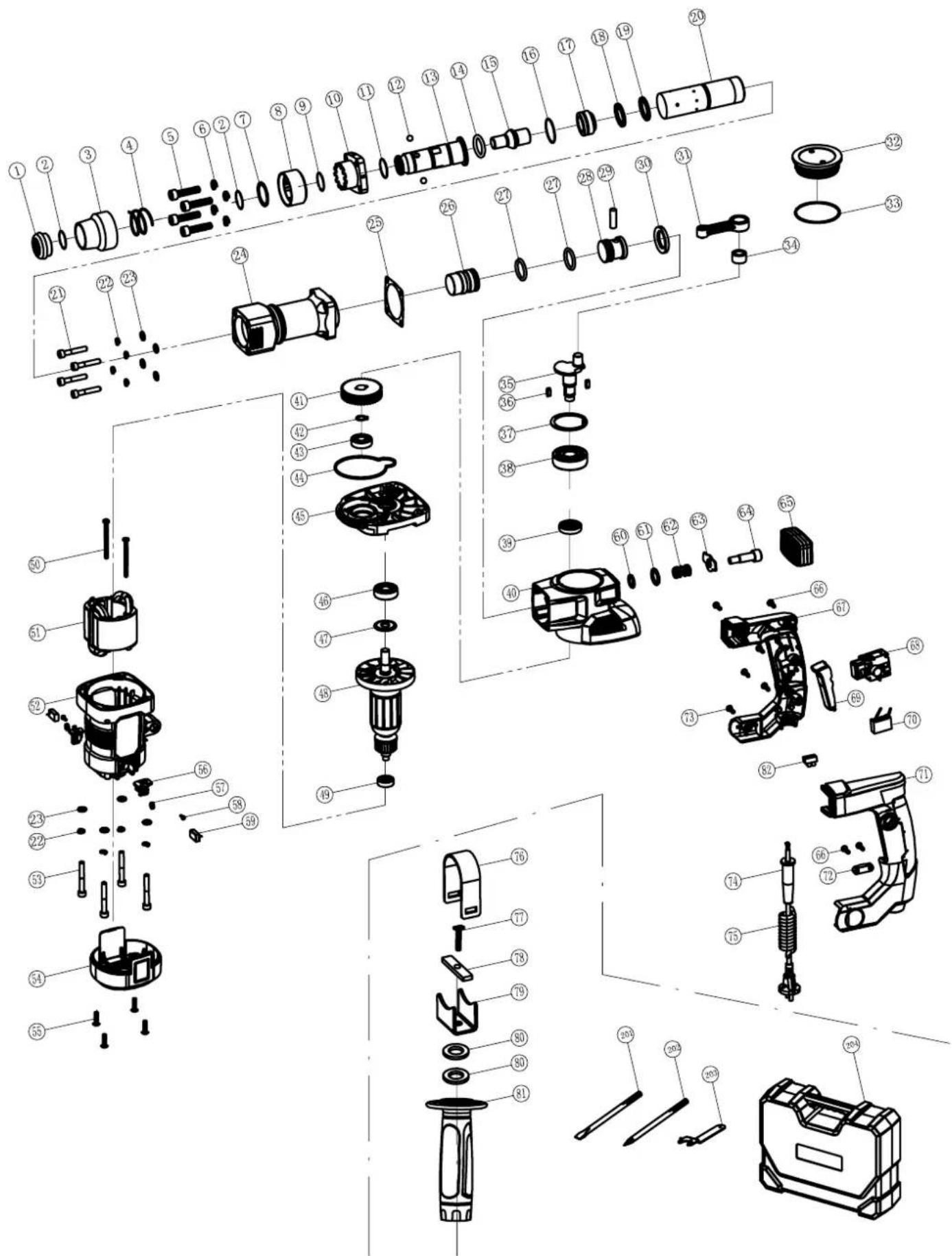 SCHEPPACH AB1500MAX - Hibaelhárítás - 1