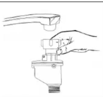 Klarstein Havasia UV 6 Luminance - Collegare e rimuovere il tubo di afflusso dell'acqua - 1