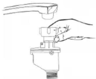 Klarstein Havasia UV 6 Luminance - Attach and remove the water inlet - 1