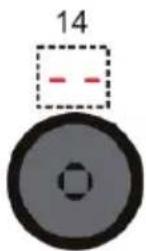 Klarstein Magnichef 4 Flex - Bedienfeld für Magnichef 4 Flex ((Artikelnummer 10041381) a) mit magnetischem Drehregler - 6