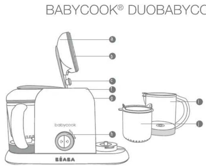 BEABA Babycook Solo Duo - BABYCOOK® SOLO / BABYCOOK® DUO - 12