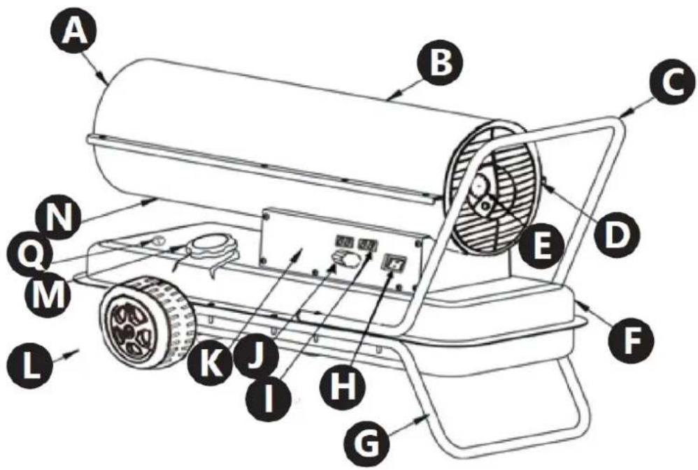 MSW TW-DH-30000 - Opis naprave - 1
