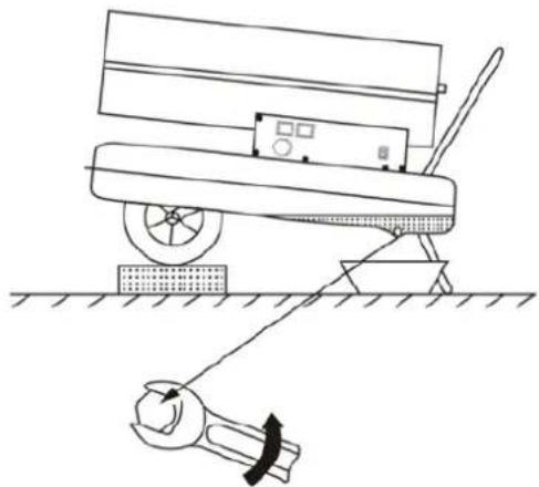 MSW TW-DH-30000 - Polttoainesäiliön tyhjennys (katso alla oleva kaavio) - 1