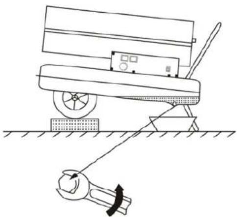 MSW TW-DH-30000 - Vidange du réservoir de carburant (voir schéma ci-dessous) : - 1
