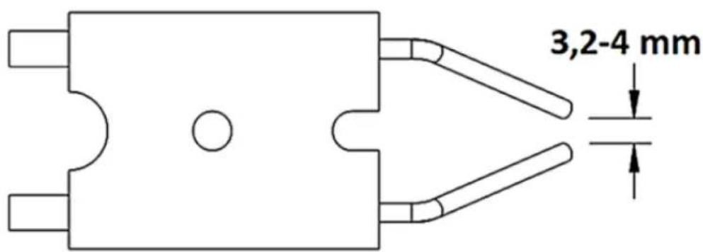 MSW TW-DH-30000 - Instellen van de elektrodeafstand - 1