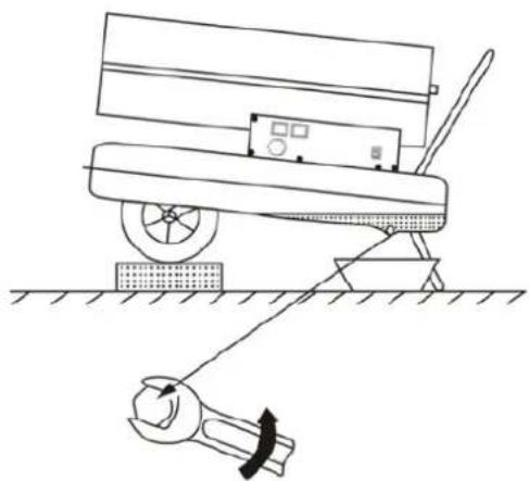 MSW TW-DH-30000 - Vyprázdnenie zásobníka paliva (pozri diagram nižšie) - 1
