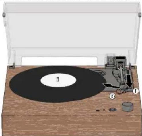LENCO LS-200 - Spela upp en vinylskiva - 2