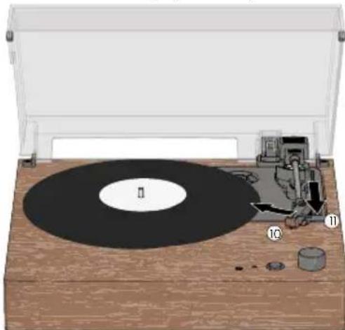 LENCO LS-200 - Redarea unui disc de vinil - 2