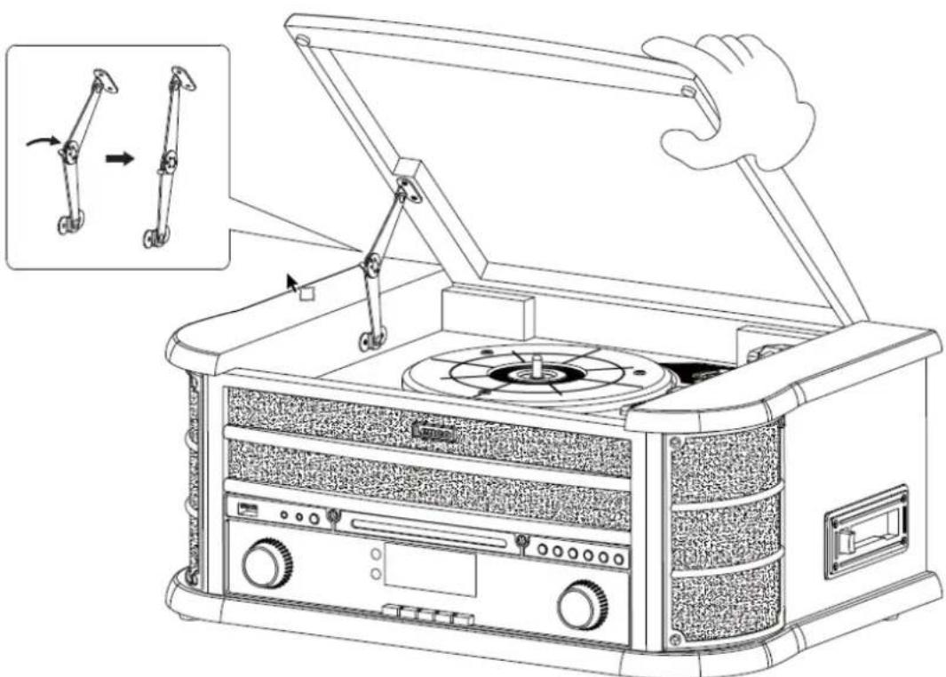 LENCO Classic Phono TCD-3571 - CD-OHJELMOINTI - 1