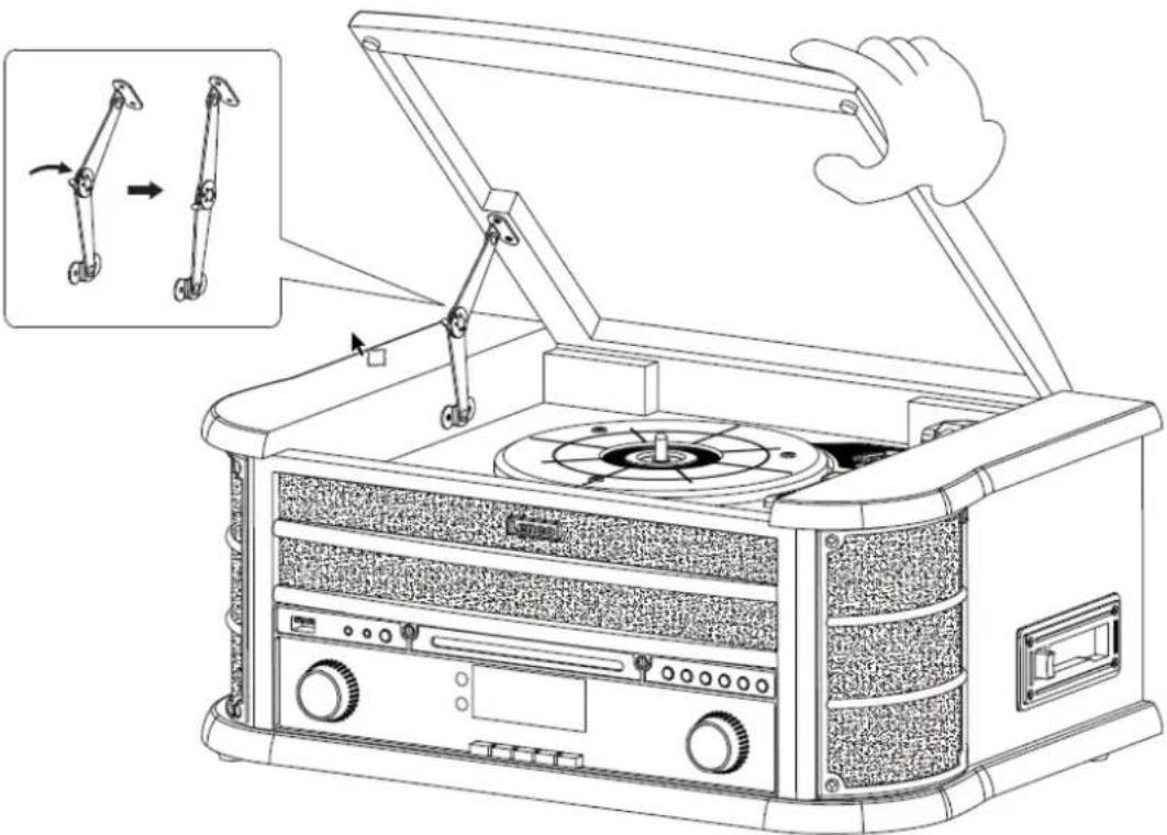 LENCO Classic Phono TCD-3571 - CD-PROGRAMMERING - 1