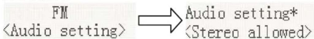 LENCO DAR-251 - Scaninstelling - 2