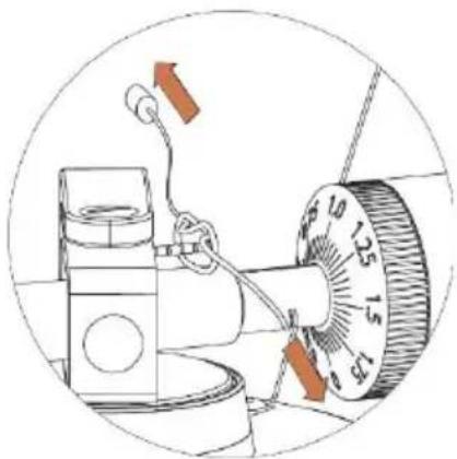 LENCO LBT-189 - Find anti-skating vægten - 1