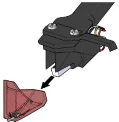 LENCO LS-700 - Replacing the stylus - 1