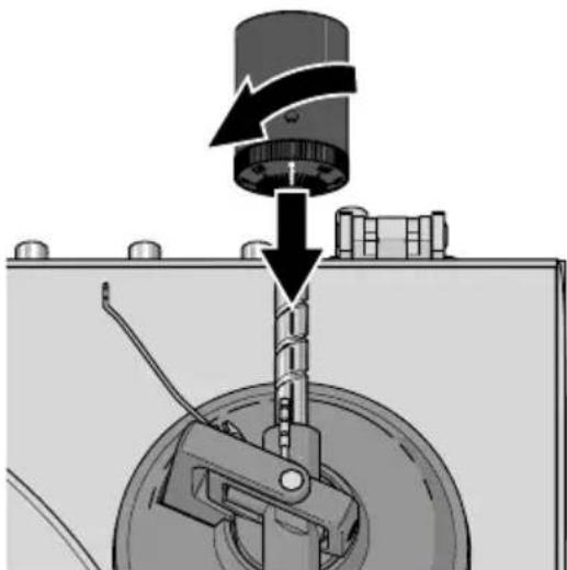 LENCO LS-700 - Fixation et réglage du contrepoids - 1