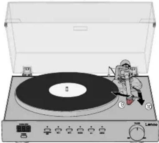 LENCO LS-700 - Reproduciendo un disco de vinilo - 2